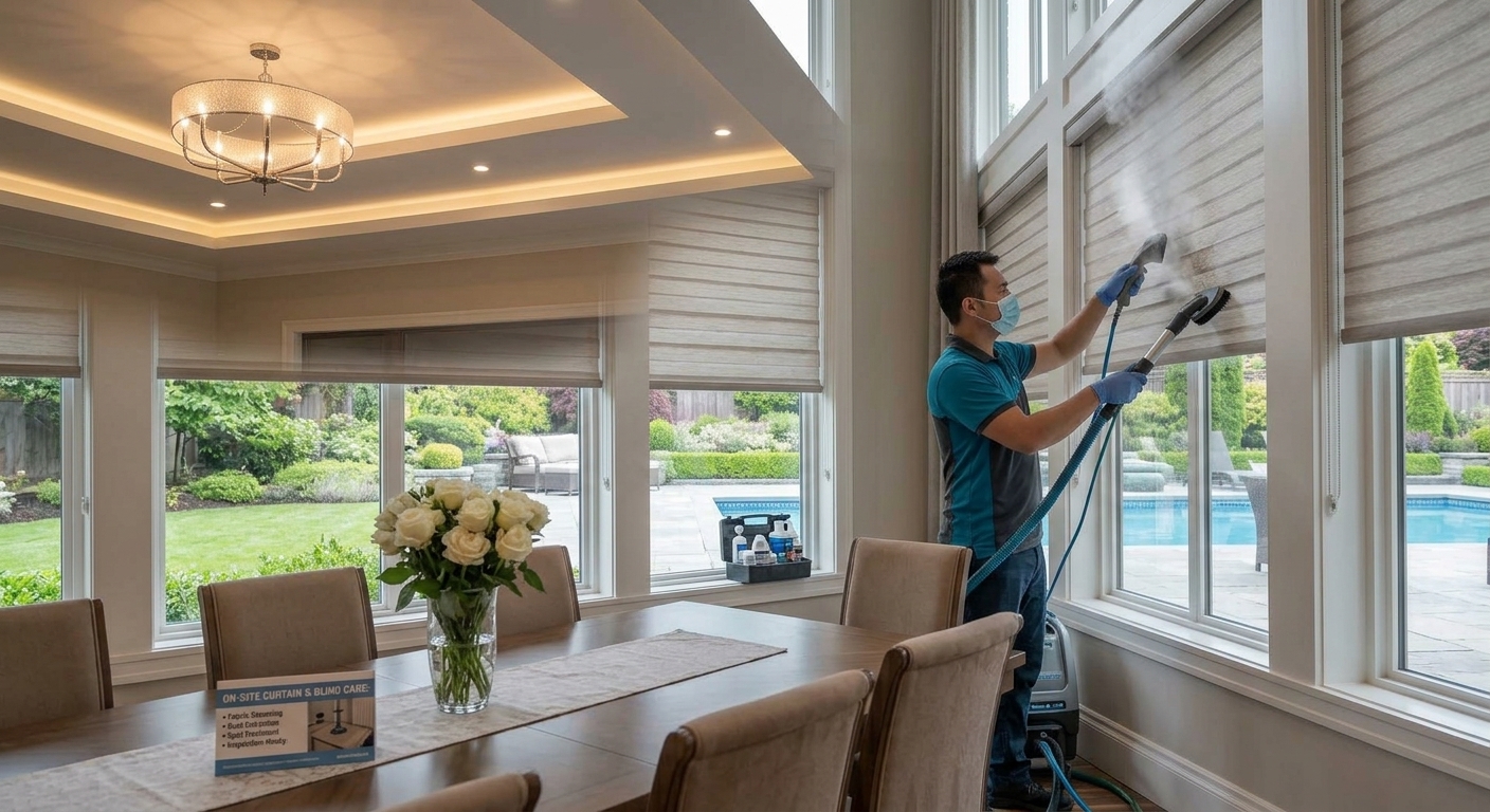 Curtain and Blinds Cleaning