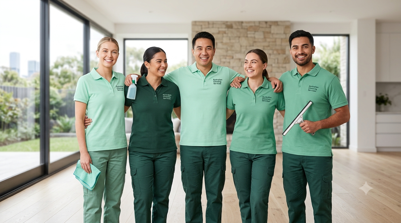 Australian Cleaning Services 5-Member Team